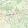 Itinéraire 11Bléré-Thésée: 25.80 km, distance, dénivelé, altitude, carte, profil, trace GPS