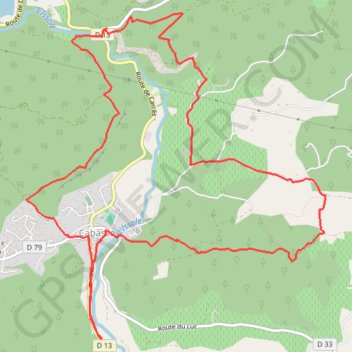 Itinéraire Autour de cabasse, distance, dénivelé, altitude, carte, profil, trace GPS