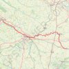 Itinéraire La traversée de la Somme par le chemin de halage, distance, dénivelé, altitude, carte, profil, trace GPS