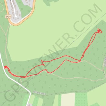 Itinéraire Les pierres gauloises d' Hérimoncourt, distance, dénivelé, altitude, carte, profil, trace GPS