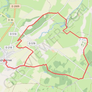 Itinéraire Château Lafont, distance, dénivelé, altitude, carte, profil, trace GPS
