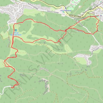 Itinéraire Saint-Cergue Ski Touring, distance, dénivelé, altitude, carte, profil, trace GPS