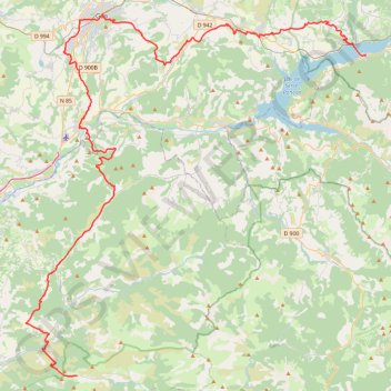 Itinéraire GR653D Randonnée de Savines-le-Lac (Hautes-Alpes) à Saint Geniez (Alpes de Haute-Provence), distance, dénivelé, altitude, carte, profil, trace GPS