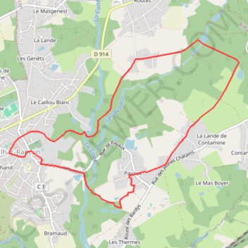 Itinéraire Randonnée du 17/03/2024 à 11:10, distance, dénivelé, altitude, carte, profil, trace GPS