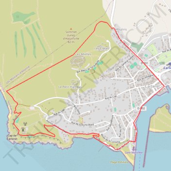 Itinéraire Les buandières, distance, dénivelé, altitude, carte, profil, trace GPS