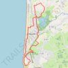 Itinéraire 2 - 2025-03-31_1943730549_12km Jullouville 2025, distance, dénivelé, altitude, carte, profil, trace GPS