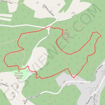 Itinéraire L'Etançon-4458057, distance, dénivelé, altitude, carte, profil, trace GPS