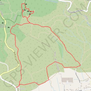 Itinéraire Bestiaire de païolive, distance, dénivelé, altitude, carte, profil, trace GPS