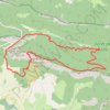 Itinéraire Le Grand Pomerole par le Pas de Lestang, distance, dénivelé, altitude, carte, profil, trace GPS