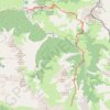 Itinéraire Queyras - Abries - la Blanche, distance, dénivelé, altitude, carte, profil, trace GPS