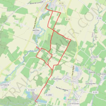 Itinéraire 2025-04-28-09-43-33, distance, dénivelé, altitude, carte, profil, trace GPS
