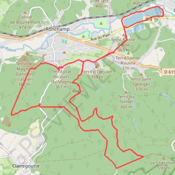 Itinéraire Mon parcours, distance, dénivelé, altitude, carte, profil, trace GPS