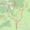 Itinéraire Le Lioran - Plomb du Cantal, distance, dénivelé, altitude, carte, profil, trace GPS