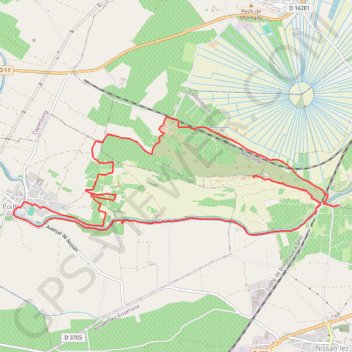 Itinéraire L'oppidum d'Ensérune, distance, dénivelé, altitude, carte, profil, trace GPS