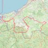 Itinéraire De Dancharia à Hendaye, distance, dénivelé, altitude, carte, profil, trace GPS