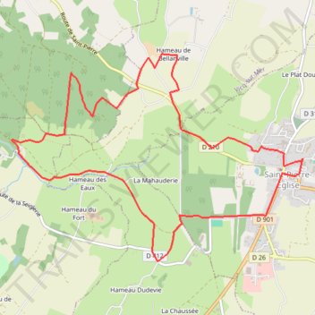 Itinéraire Piéton 10km, distance, dénivelé, altitude, carte, profil, trace GPS