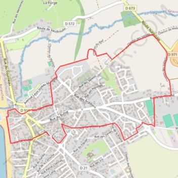 Itinéraire La Saigue - 5KM, distance, dénivelé, altitude, carte, profil, trace GPS
