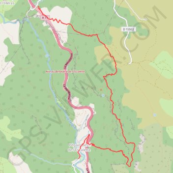 Itinéraire Falaises, distance, dénivelé, altitude, carte, profil, trace GPS