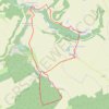 Itinéraire Les deux sources de la Crise, distance, dénivelé, altitude, carte, profil, trace GPS