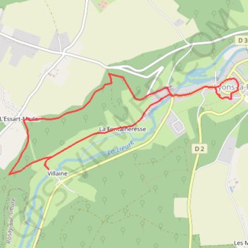 Itinéraire Chemin des écoliers - Lyons-la-Forêt, distance, dénivelé, altitude, carte, profil, trace GPS