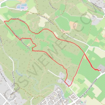 Itinéraire Abbaye de Vignogoul, distance, dénivelé, altitude, carte, profil, trace GPS