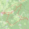 Itinéraire Le Velay des 3 Rivières - Clavas - Riotord, distance, dénivelé, altitude, carte, profil, trace GPS