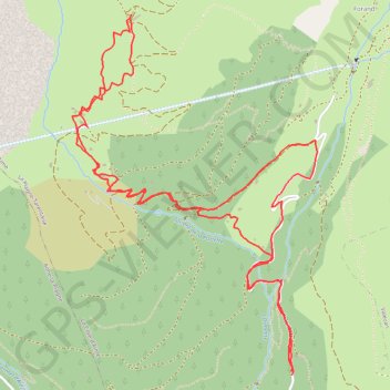 Itinéraire Chalet rosset, distance, dénivelé, altitude, carte, profil, trace GPS
