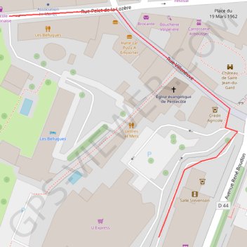 Itinéraire new, distance, dénivelé, altitude, carte, profil, trace GPS