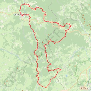 Itinéraire StageN30_104km-2335m_Les Sommet Morvant 3-16205596, distance, dénivelé, altitude, carte, profil, trace GPS