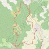 Itinéraire La cascade de la Fagette - Chastel Nouvel, distance, dénivelé, altitude, carte, profil, trace GPS