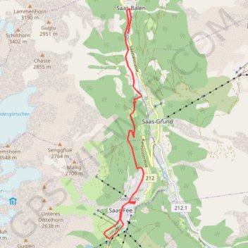 Itinéraire NewTrack, distance, dénivelé, altitude, carte, profil, trace GPS