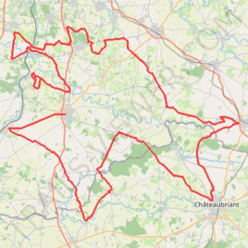 Itinéraire bain -plechatel, distance, dénivelé, altitude, carte, profil, trace GPS