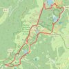 Itinéraire Les lacs vosgiens, distance, dénivelé, altitude, carte, profil, trace GPS