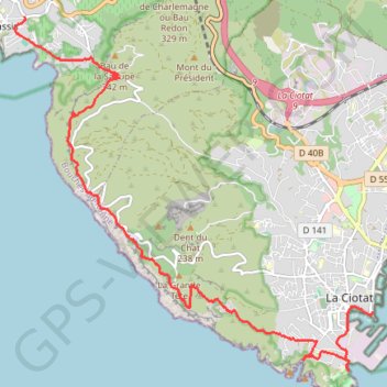 Itinéraire 13 Sentier des crêtes seul1, distance, dénivelé, altitude, carte, profil, trace GPS