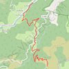 Itinéraire La Fauritte - La Ventouse, distance, dénivelé, altitude, carte, profil, trace GPS