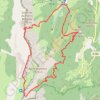 Itinéraire Le Grand Veymont 12-10-23, distance, dénivelé, altitude, carte, profil, trace GPS