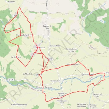 Itinéraire randonnée pédestre familiale 2026, distance, dénivelé, altitude, carte, profil, trace GPS