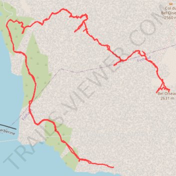 Itinéraire 2025-09-17 16:39:31, distance, dénivelé, altitude, carte, profil, trace GPS