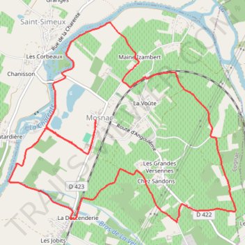 Itinéraire track, distance, dénivelé, altitude, carte, profil, trace GPS