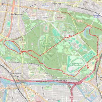 Itinéraire TRK-2023-12-30, distance, dénivelé, altitude, carte, profil, trace GPS