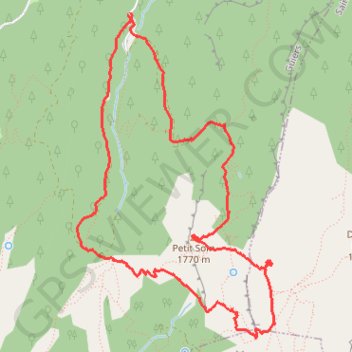 Itinéraire ONmove 500 HRM - 09/05/2021, distance, dénivelé, altitude, carte, profil, trace GPS