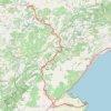 Itinéraire 2009-06-22 GR99 Camino Natural del Ebro BTT Etapa 9 Mequinen..., distance, dénivelé, altitude, carte, profil, trace GPS