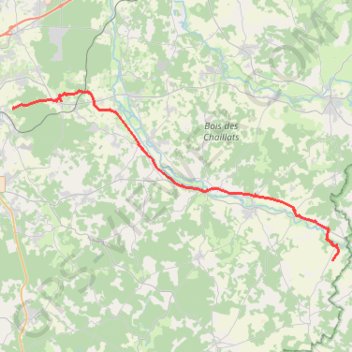 Itinéraire 2023-09-30-15-35-34, distance, dénivelé, altitude, carte, profil, trace GPS