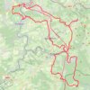 Itinéraire LBLC 2023 - 81km, distance, dénivelé, altitude, carte, profil, trace GPS