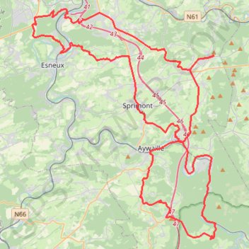 Itinéraire LBLC 2023 - 81km, distance, dénivelé, altitude, carte, profil, trace GPS