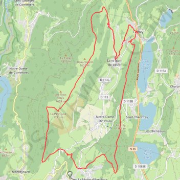 Itinéraire Mon parcours, distance, dénivelé, altitude, carte, profil, trace GPS