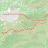 Itinéraire Pierrefeu-du-Var - Piste du Chaumadou, distance, dénivelé, altitude, carte, profil, trace GPS