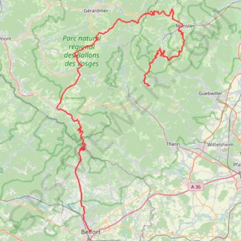 Itinéraire 20 - DDEAV2023, distance, dénivelé, altitude, carte, profil, trace GPS