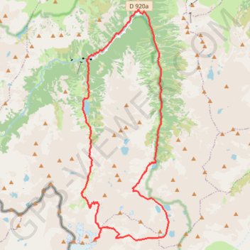 Itinéraire Petit Vignemale, distance, dénivelé, altitude, carte, profil, trace GPS