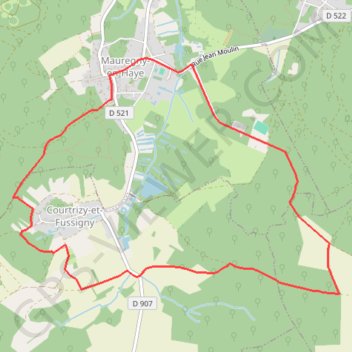 Itinéraire Le bois Françon, distance, dénivelé, altitude, carte, profil, trace GPS